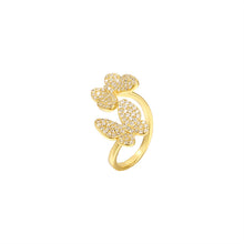 Load image into Gallery viewer, Gold Butterfly Ring
