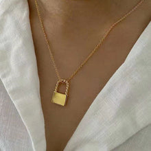 Load image into Gallery viewer, Padlock Charm Necklace
