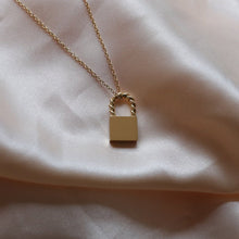 Load image into Gallery viewer, Padlock Charm Necklace
